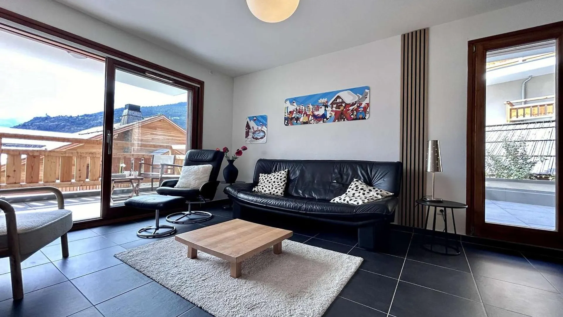 Appartement Lumineux 2 Chambres Avec Terrasse Et Garage Prive A Briancon - Fr-1-330C-144 Apartment Briancon (Hautes-Alpes)
