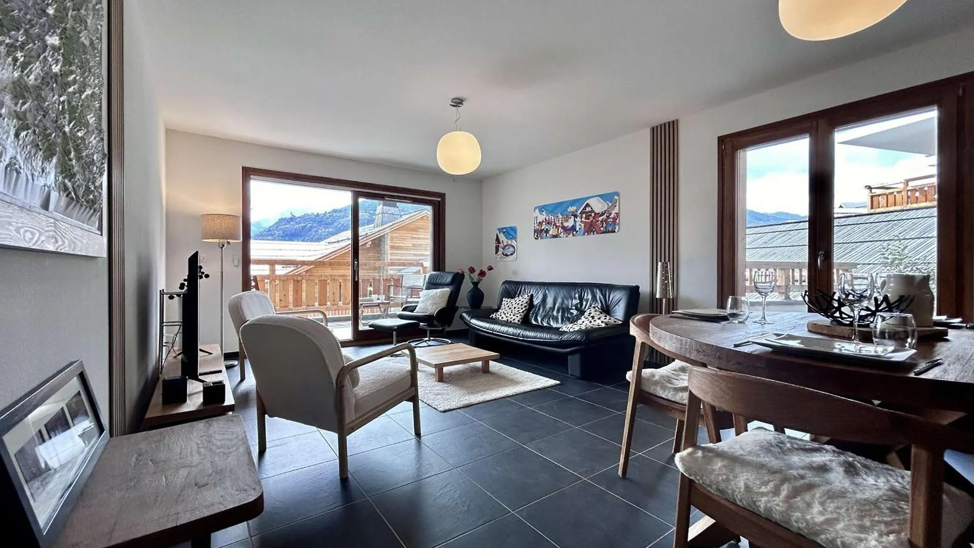 Appartement Lumineux 2 Chambres Avec Terrasse Et Garage Prive A Briancon - Fr-1-330C-144 0*, Briancon (Hautes-Alpes) France